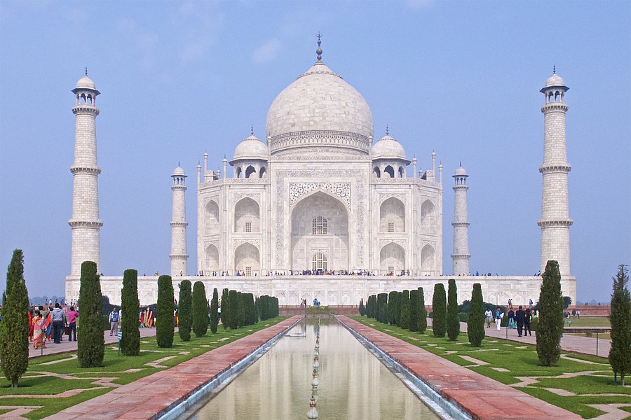 Taj Mahal von vorne